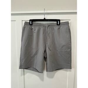 HEDGE Pull On Stretch Short in Light Grey NWT